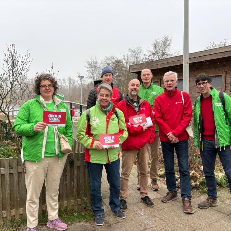 GroenLinksPvdA op campagne